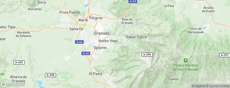 Monachil, Spain Map