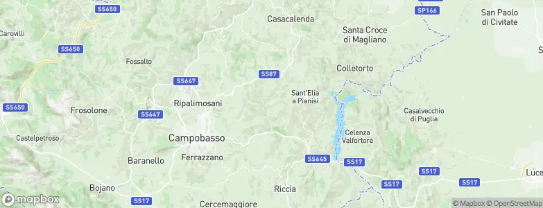 Monacilioni, Italy Map