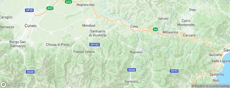 Monasterolo Casotto, Italy Map
