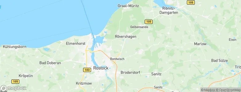 Mönchhagen, Germany Map