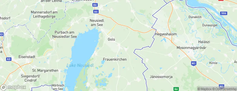 Mönchhof, Austria Map