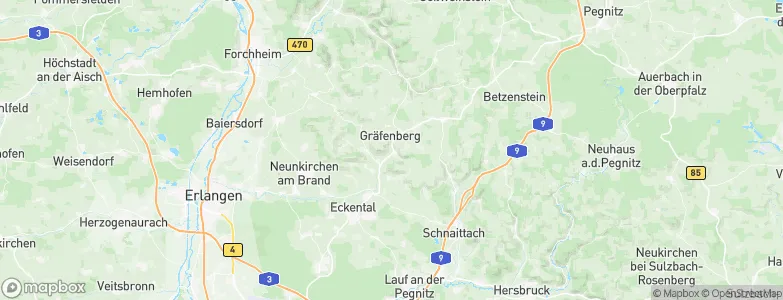 Mönchsberg, Germany Map