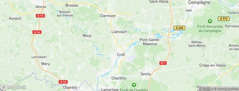 Monchy-Saint-Éloi, France Map