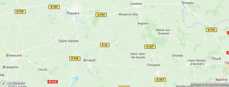 Moncontour, France Map