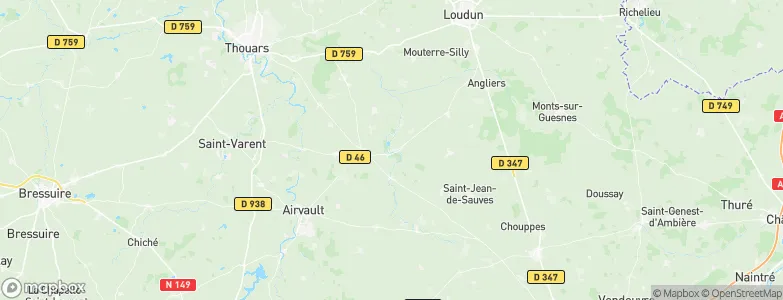 Moncontour, France Map