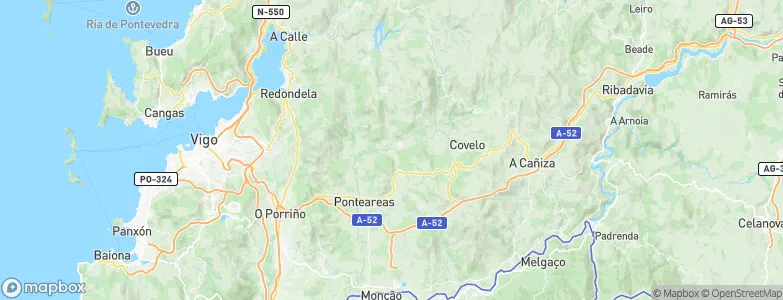 Mondariz-Balneario, Spain Map