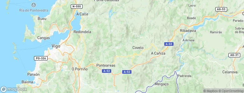 Mondariz, Spain Map