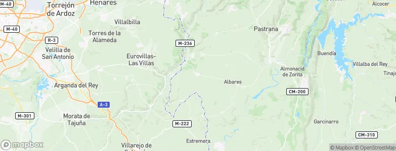 Mondéjar, Spain Map