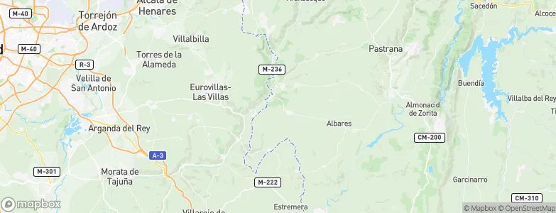 Mondéjar, Spain Map
