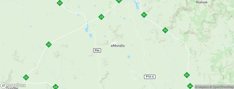Mondlo, South Africa Map