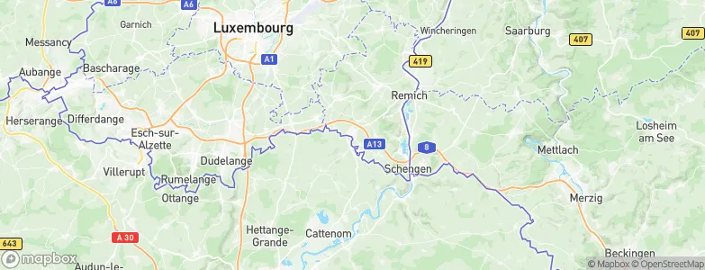 Mondorf-les-Bains, Luxembourg Map