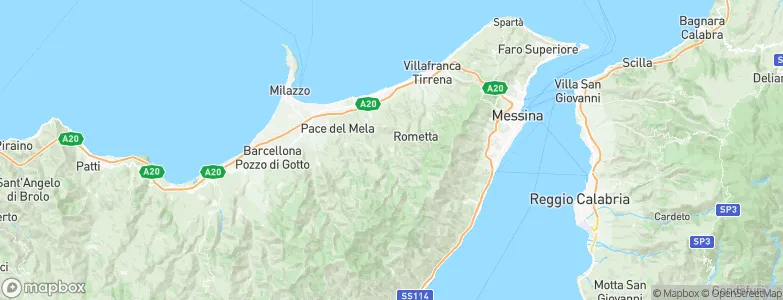 Monforte San Giorgio, Italy Map