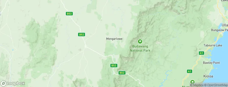 Mongarlowe, Australia Map