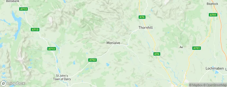 Moniaive, United Kingdom Map