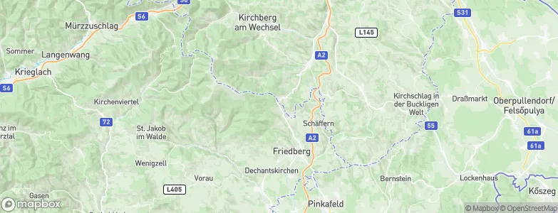 Mönichkirchen, Austria Map