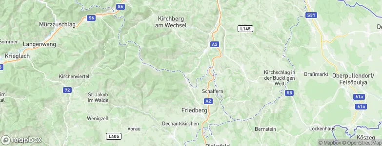 Mönichkirchen, Austria Map
