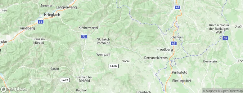Mönichwald, Austria Map