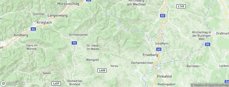 Mönichwald, Austria Map