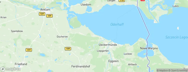 Mönkebude, Germany Map