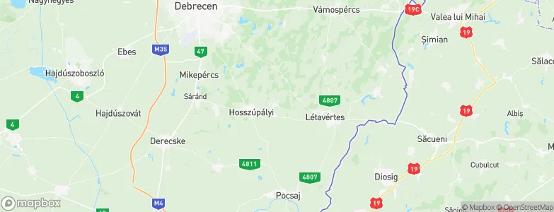 Monostorpályi, Hungary Map