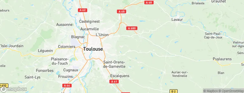 Mons, France Map