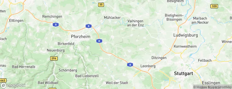Mönsheim, Germany Map