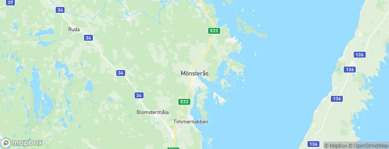 Mönsterås, Sweden Map