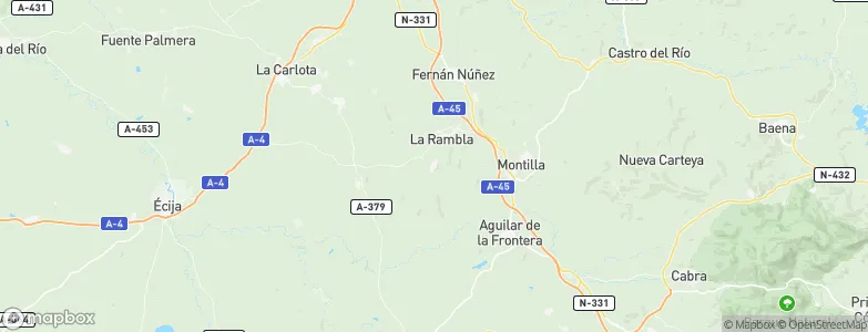 Montalbán de Córdoba, Spain Map