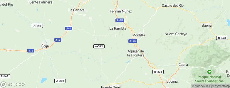 Montalbán de Córdoba, Spain Map
