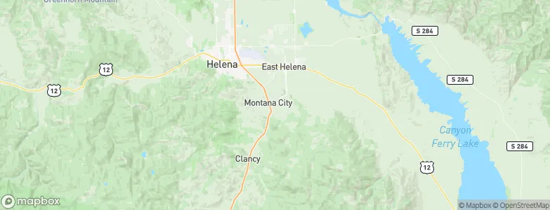 Montana City, United States Map