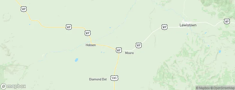 Montana, United States Map