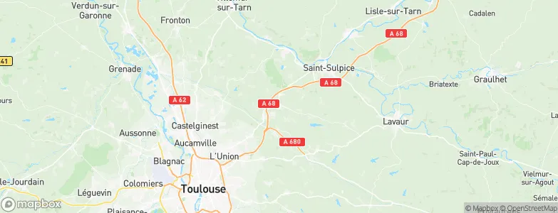 Montastruc-la-Conseillère, France Map