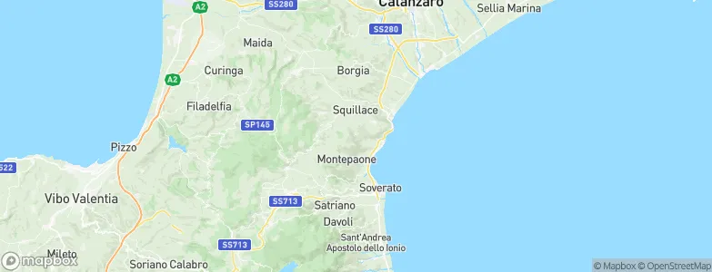 Montauro, Italy Map