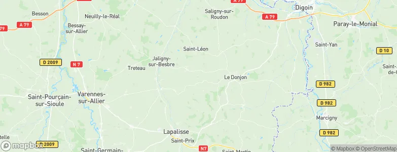 Montcombroux-les-Mines, France Map