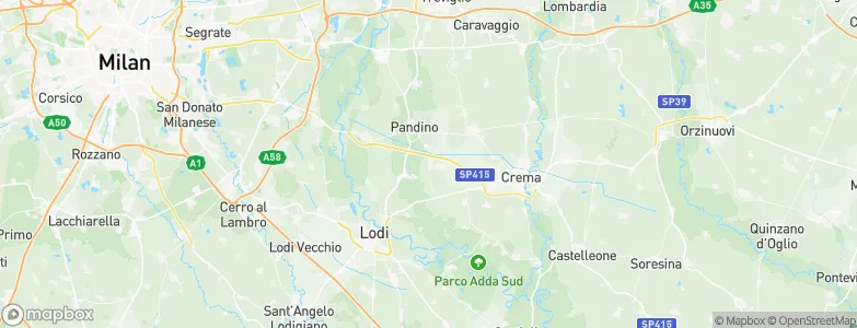 Monte Cremasco, Italy Map