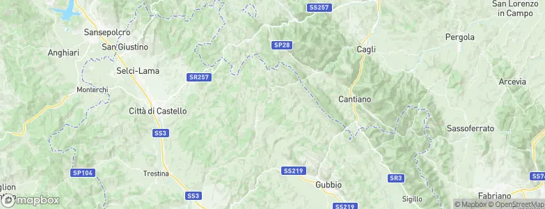 Monte Grimano, Italy Map