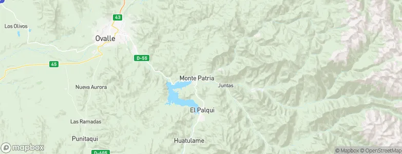 Monte Patria, Chile Map