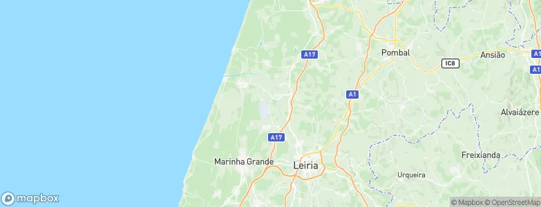 Monte Real, Portugal Map