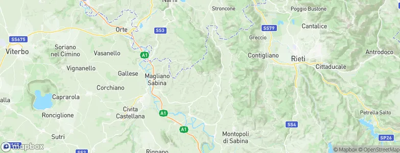 Montebuono, Italy Map