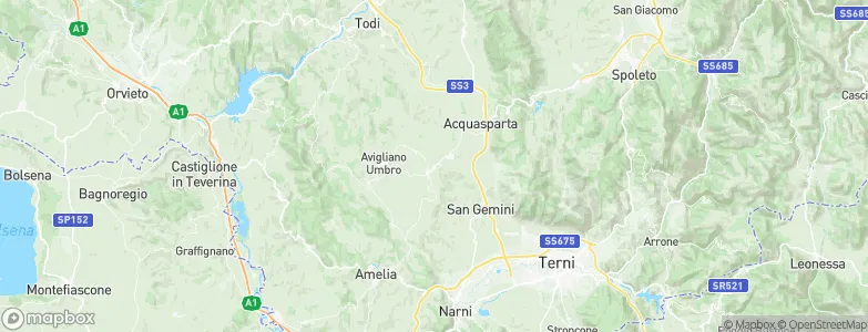 Montecastrilli, Italy Map