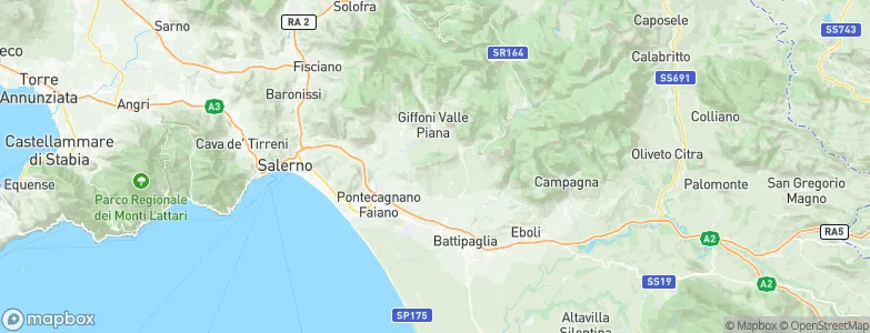 Montecorvino Pugliano, Italy Map