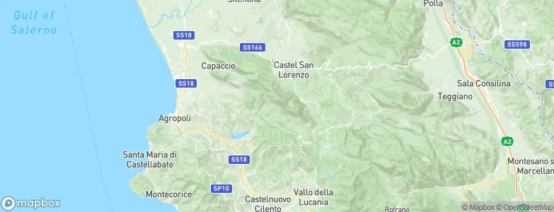 Monteforte Cilento, Italy Map