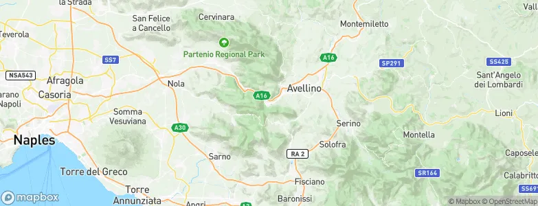 Monteforte Irpino, Italy Map