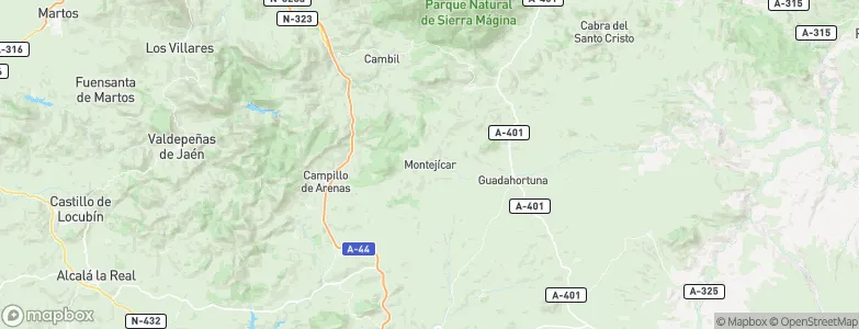 Montejicar, Spain Map