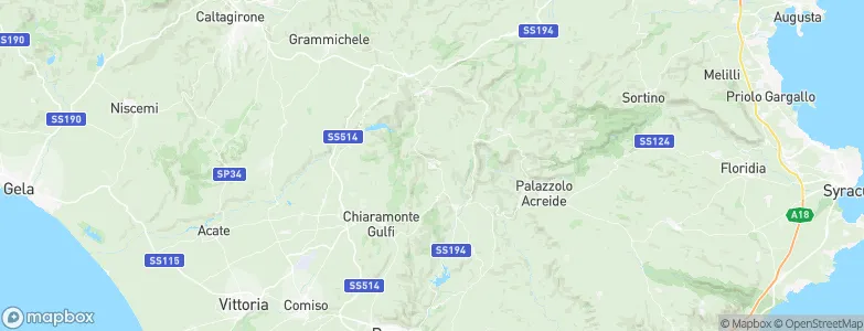 Monterosso Almo, Italy Map