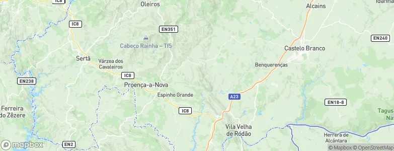 Montes da Senhora, Portugal Map