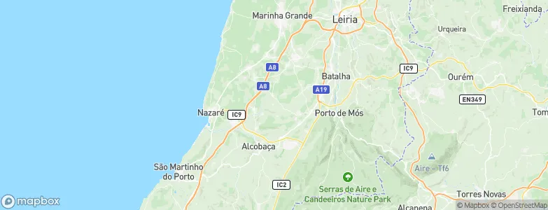 Montes, Portugal Map