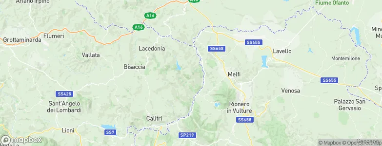 Monteverde, Italy Map