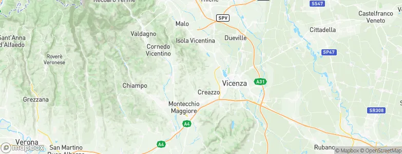 Monteviale, Italy Map