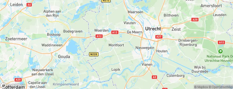 Montfoort, Netherlands Map